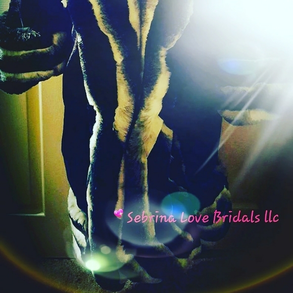 Custom Order Faux Chinchilla Velboa Faux Fur Coat - Picture 2 of 7